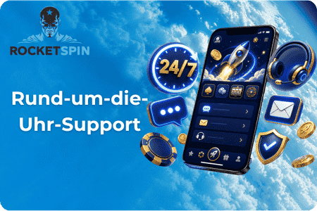 Rocket Spin Casino 24/7-Erreichbarkeit 