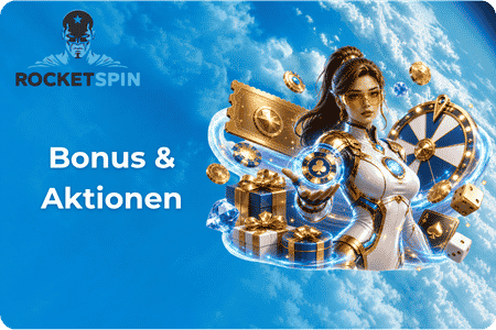 Rocket Spin casino Bonusarten 