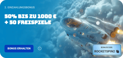 Rocket Spin casino Einzahlungsboni ROCKETSPIN2