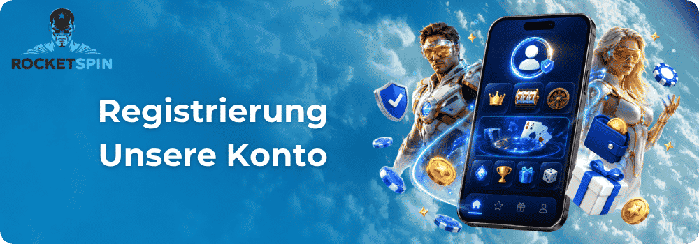 Rocket Spin Registrierung